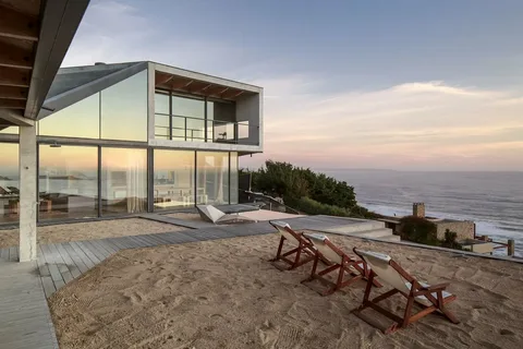 modern beach house