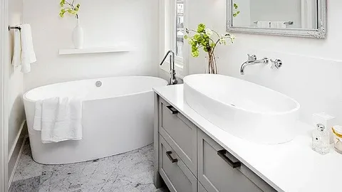 modern tub